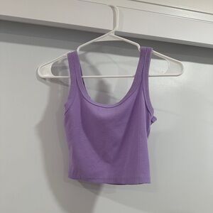 CUTE PURPLE TANK NEVER WORN!